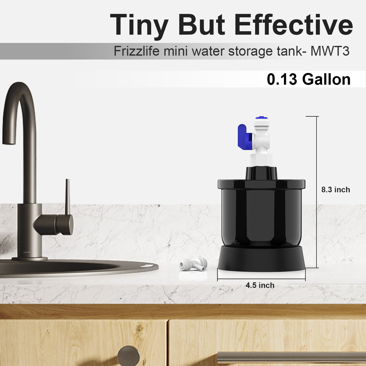 Frizzlife Mini Water Tank For Reverse Osmosis Systems-MWT3